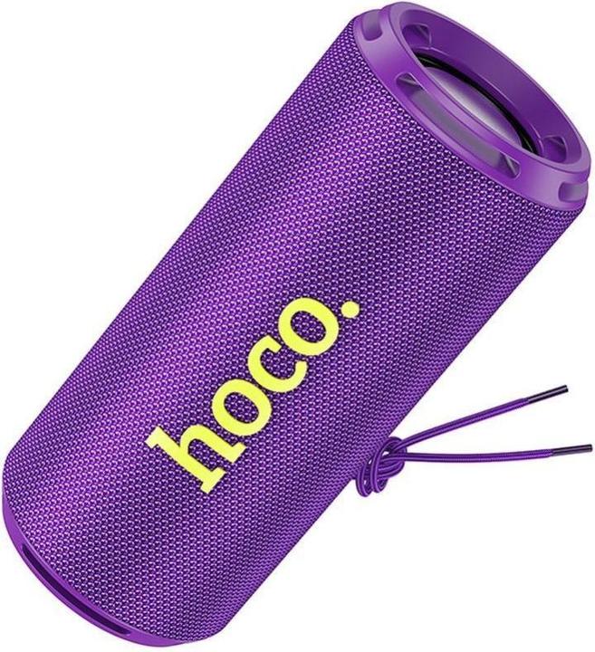 Actual product image Hoco HC27 Soundful Portable speaker Blutooth/ FM/ TF card/ USB memory stick/ AUX 2 x 8 W Purple (2 h)