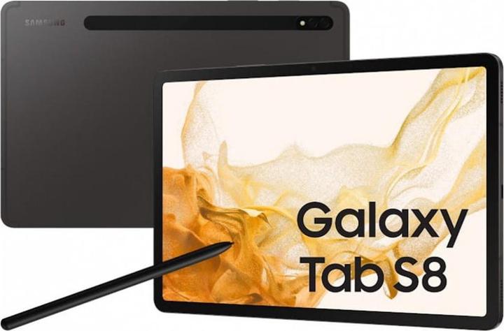 Produktbild Samsung Galaxy Tab S8 (nur WLAN, 11", 256 GB, Graphite)