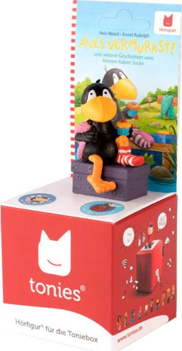 Actual product image Tonies The little raven sock - all messed up (German)