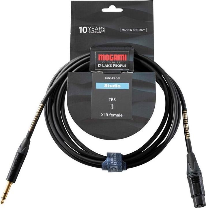 Produktbild Mogami Gold Series Line-Kabel (1 m, 6.3mm Klinke (Jack), XLR)