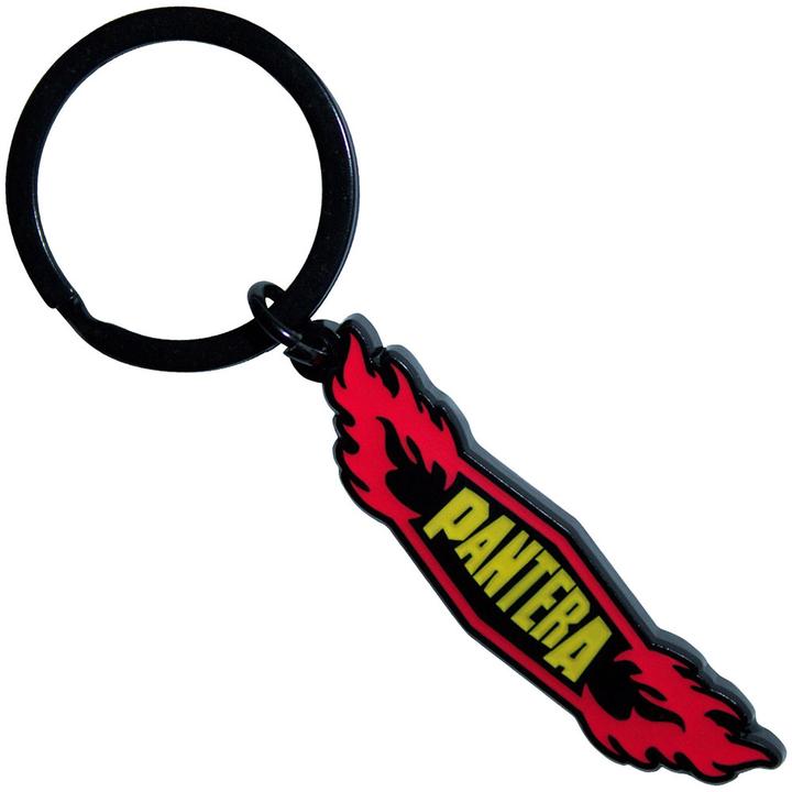Pantera Flames Schlüsselanhänger