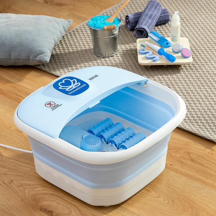 Immagine prodotto InnovaGoods Klappbares Fussbad mit Rollen und Hydromassage Footopy
