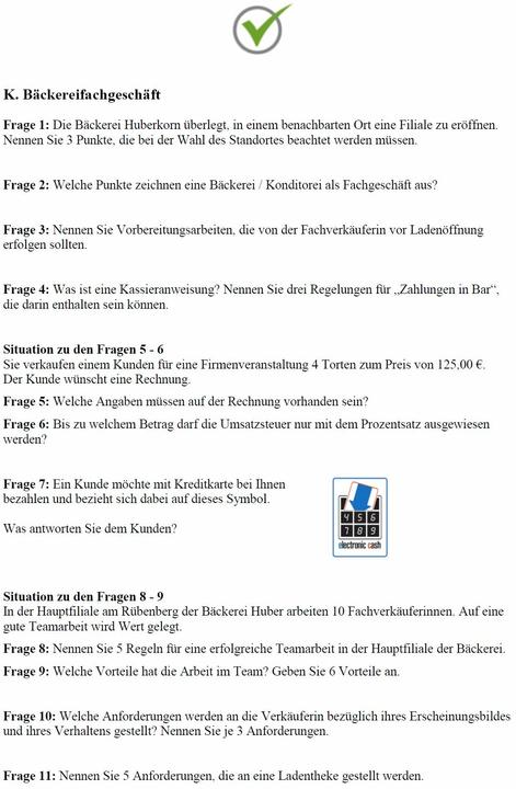 Produktbild Top-Prüfung Fachverkäufer/in im Lebensmittelhandwerk - Schwerpunkt Bäckerei / Konditorei (Deutsch, Claus-Günter Ehlert, 2023)