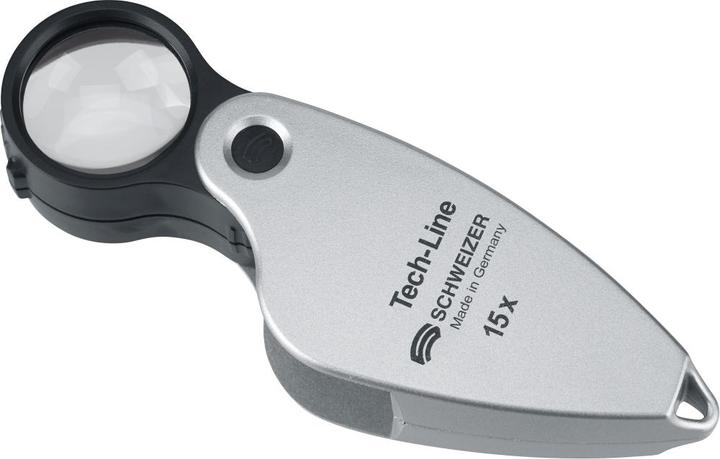 Produktbild Schweizer Optik Präzisions-Klapplupe 15x