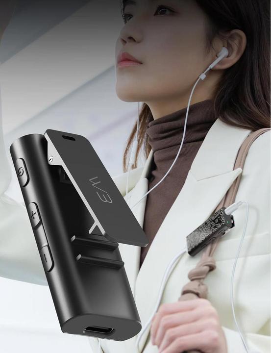 Actual product image HiBy W3 II (USB-DAC, Microphones, NFC, Bluetooth)