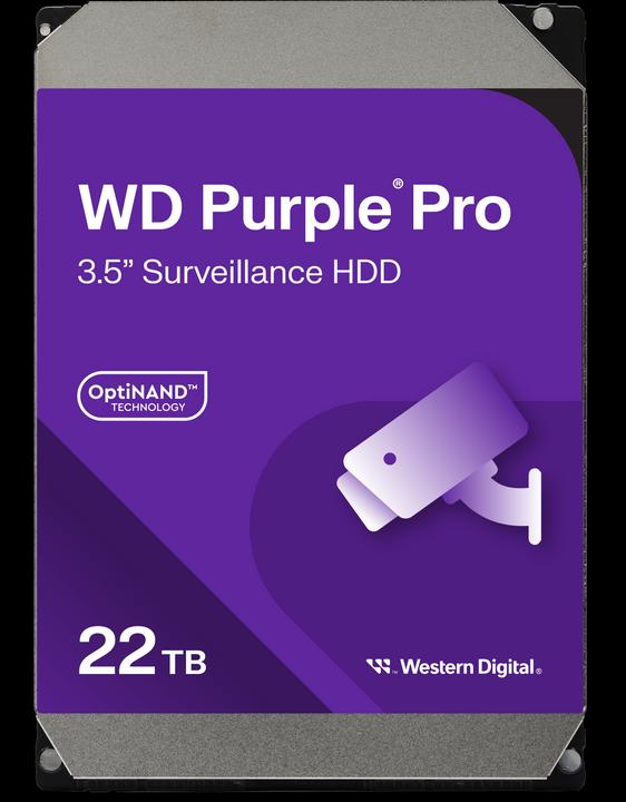 Actual product image WD Purple Pro (22 TB, 3.5", CMR)