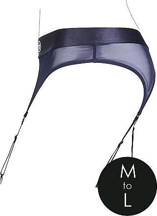 Image du produit Ouch! Vibrating Strap-on Thong, Adjustable Garters - M/L (M/L)