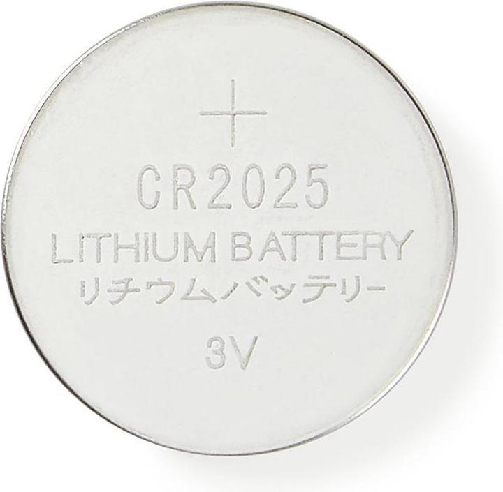 Nedis Batteria a bottone al litio CR2 025 3 V 5 pezzi (5 pz., CR2025)