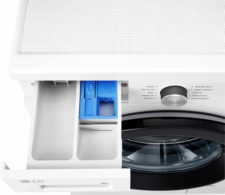 Image du produit LG F4NX1008NWK Lave-linge 8 Kg Classe A (8 kg, Gauche)