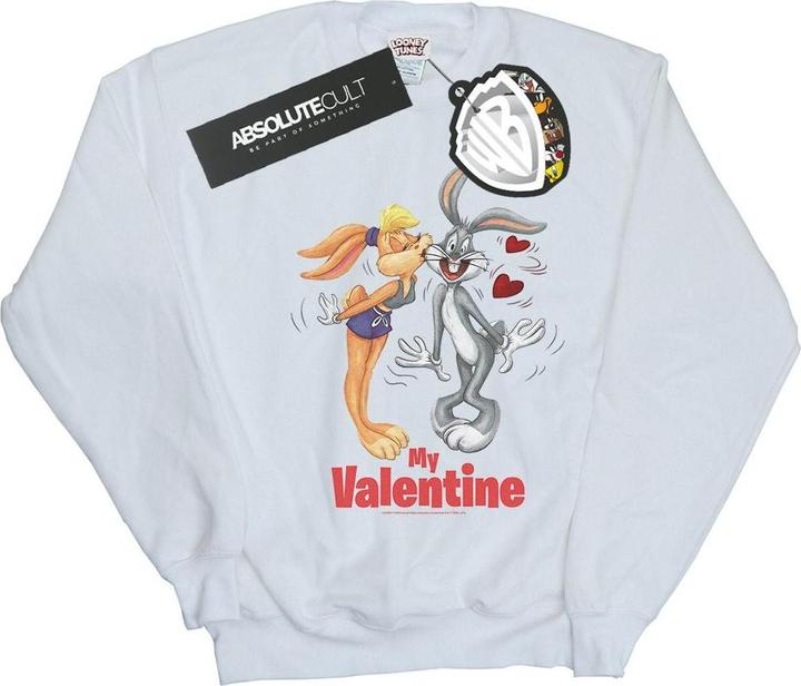 Looney Tunes Bugs Bunny And Lola Valentine's Day Sweatshirt Mädchen