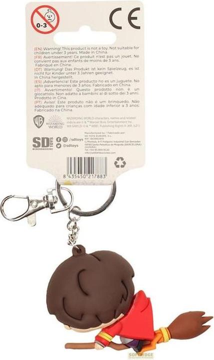 Immagine prodotto NoName HARRY POTTER - Portachiavi con figura in gomma - Harry Potter Quidditch