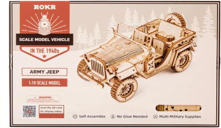 Immagine prodotto Rokr MC701 - Auto da campo dell'esercito (369 pezzi)