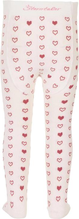 Image du produit Sterntaler Collants bébé Coeurs Ecru Gr. 74 (74)