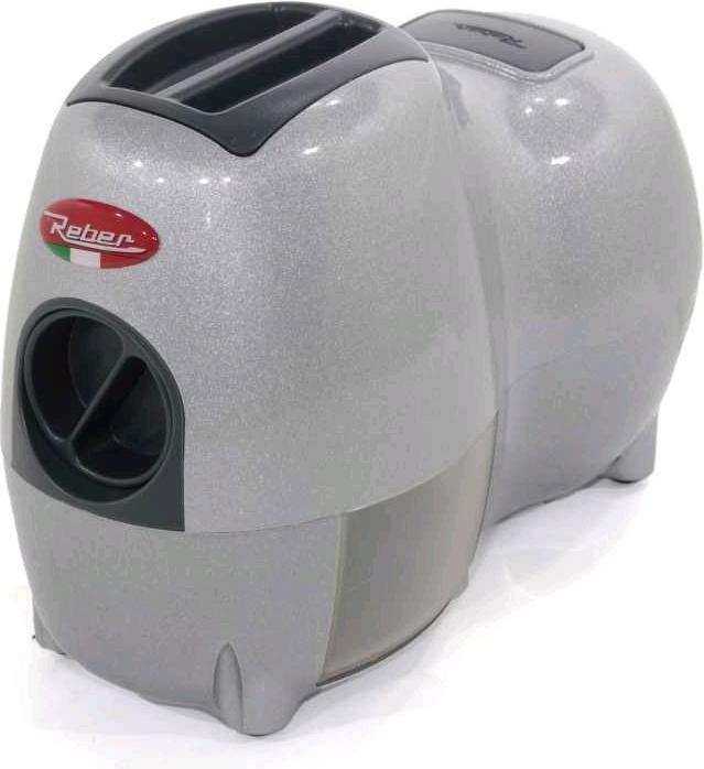 Immagine prodotto Reber 9250NS grattugia e spiralizzatore elettrici Grattugia elettrica Argento