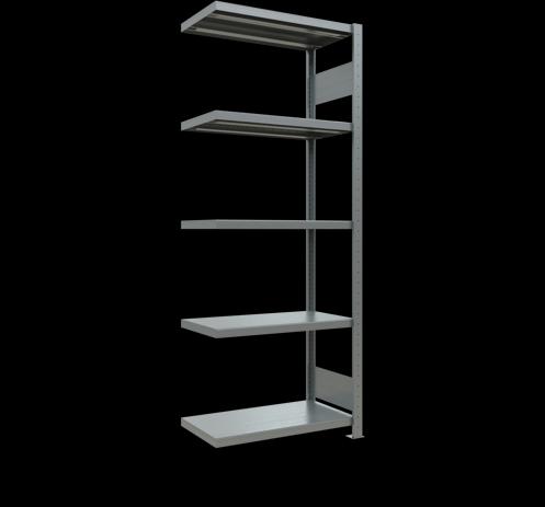 Stecksystem Anbauregal MULTIplus250 mit Längenriegel