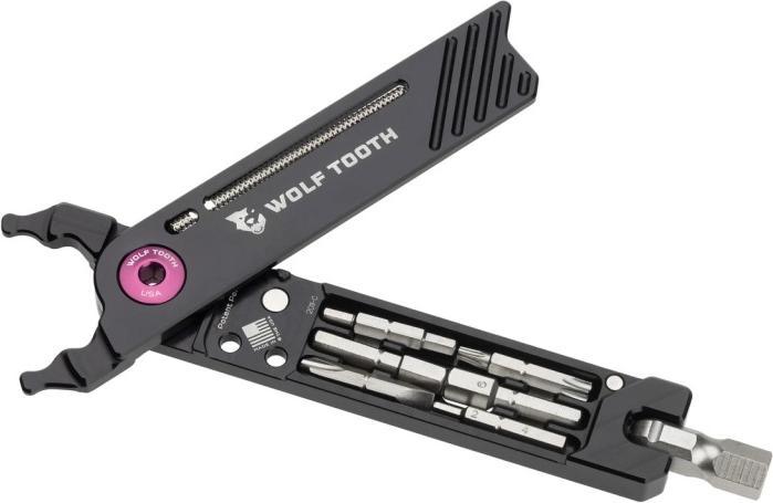 Produktbild Wolf Tooth 8-Bit Pliers Kombizange/Multitool, black/purple (17 Funktionen)