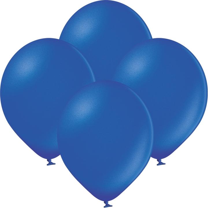 Produktbild bonacker ballonversand Ballons Metallic königsblau - Premium-Qualität aus Naturkautschuk