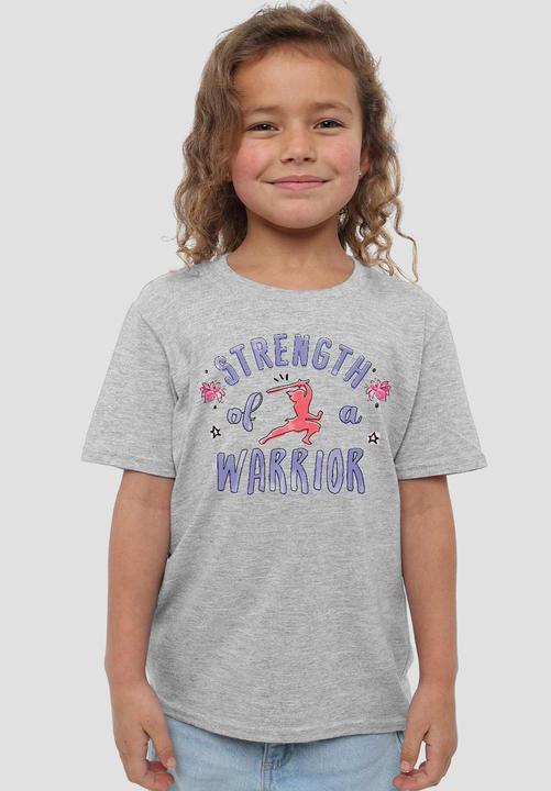 Actual product image Mulan Childrens/Kids Strength Of A Warrior T-Shirt (128)