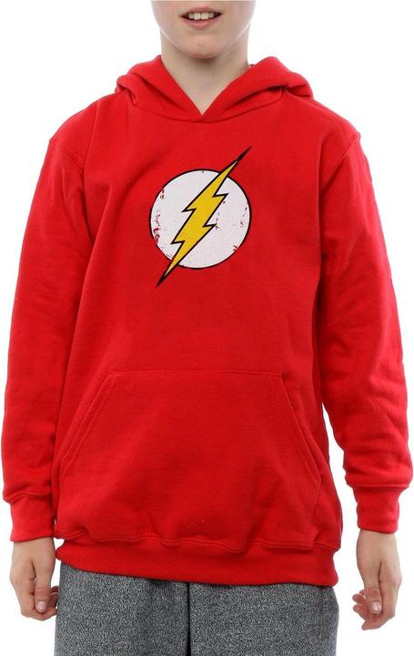 Produktbild Flash Distressed Logo Kapuzenpullover Jungen (152, 158)
