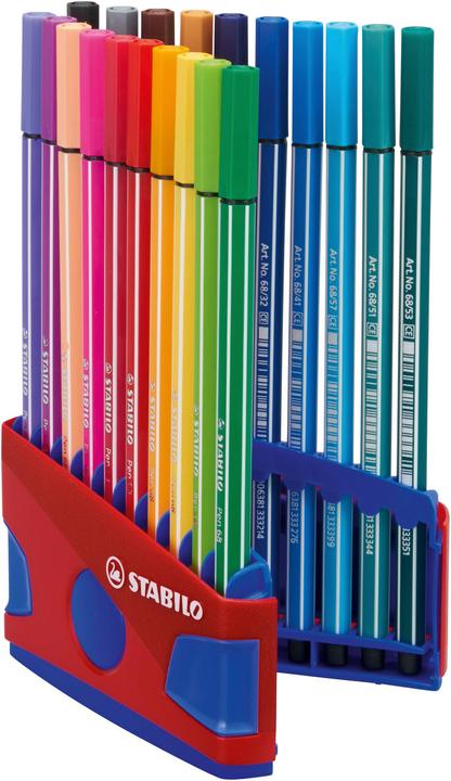Actual product image STABILO Fibre pen (colour assorted, 20 x)