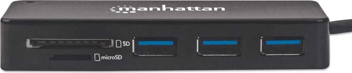 Immagine prodotto Manhattan USB 3.0 con lettore di schede (USB-C, 3 Porti)