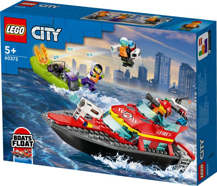 Actual product image LEGO Fireboat (60373, LEGO City)
