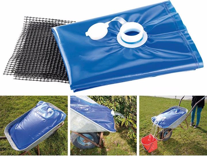 Produktbild AGT Wasserbehälter für die Schubkarre, 80 Liter (80 l)