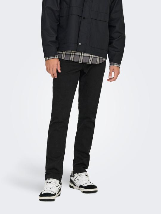 Actual product image Only & Sons ONSLOOM Niedrige Taille Slim Fit Jeans Slim Fit Jeans (W32/L32)