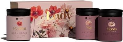 Image du produit Hiskin Set Lady Flowers Bath Salt 200Ml + Body Scrub 200Ml + Body Butter 200Ml