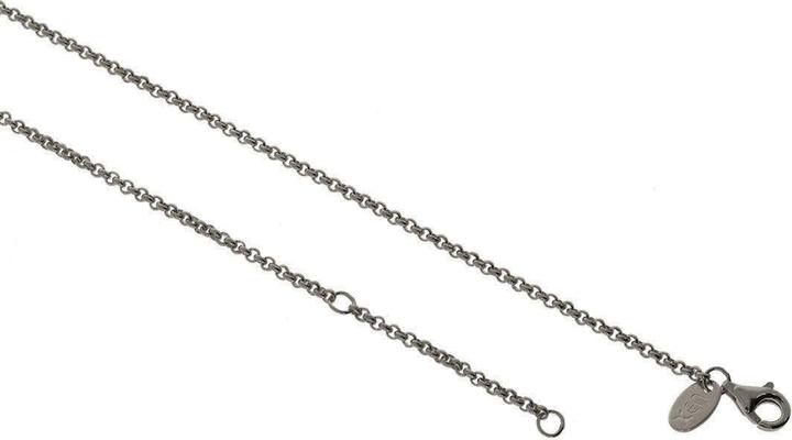 Produktbild Xen Erbskette 80 cm lang aus 925 Silber black Rhodium (925 Sterling Silber, 80 cm)