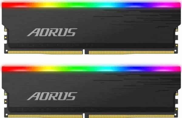 Image du produit Gigabyte Kit DDR4 PC 3733 CL18 AORUS RGB (2 x 8GB, 3733 MHz, RAM DDR4, DIMM)
