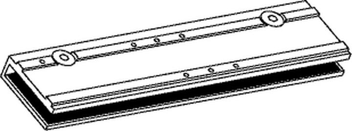 Actual product image Geze Glass clamping shoe for door closer TS 5000 and TS 4000 (Glass door, Indoor)