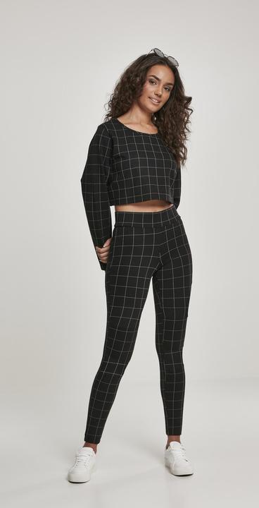Actual product image Urban Classics Ladies Check High Waist Leggings (M)