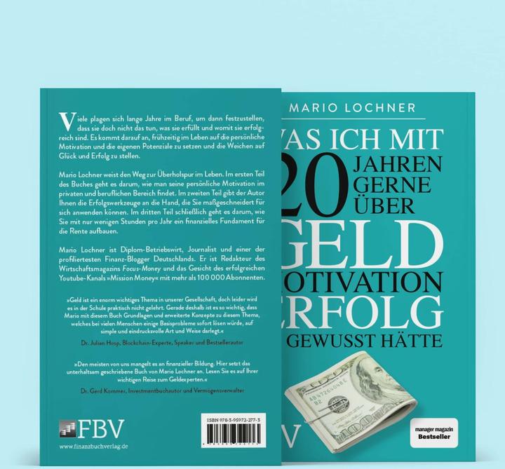 Produktbild Was ich mit 20 Jahren gerne über Geld, Motivation, Erfolg gewusst hätte (Deutsch, Mario Lochner, 2020)