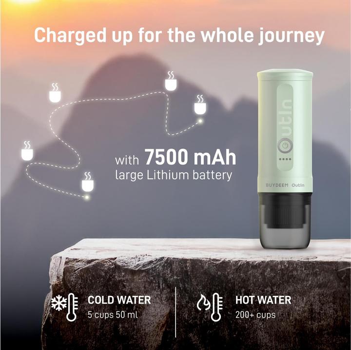 Produktbild OutIn Reisekaffeemaschine Nano Kapseln (0.08 l)