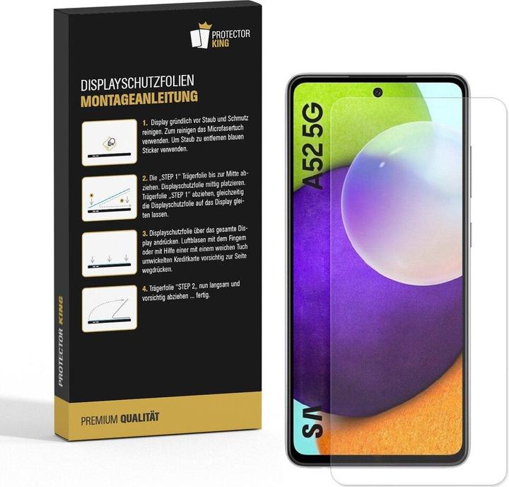 Actual product image Protectorking 4x Premium screen protector 3D CLEAR (4 Piece, Samsung Galaxy A52)