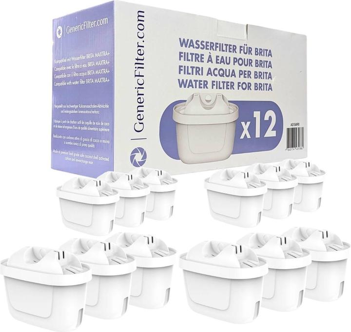 GenericFilter Wasserfilter für Brita (12 x)