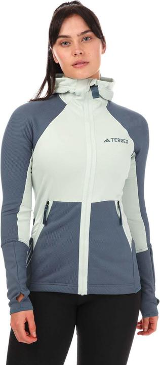 Actual product image adidas Womens/Ladies Terrex Tech Fleece Zipped Hoodie (32 D)