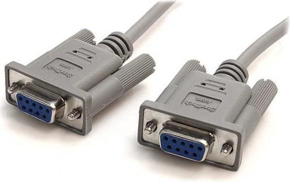 StarTech Serielles RS232 DB9 Nullmodemkabel - Buchse/Buchse (3 m)