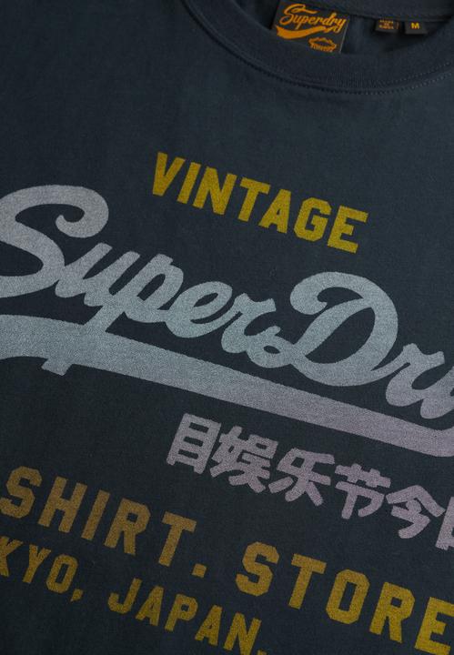 Produktbild Superdry T-Shirt Casual Bequem sitzend VI Heritage Relaxed Tee (XL)