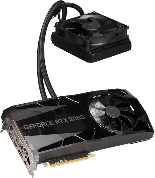 Actual product image EVGA GeForce RTX 2080 Super FTW3 Hybrid Gaming (8 GB)