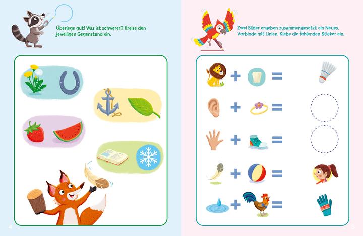 Produktbild Tessloff Sticker-Rätsel für Kindergarten-Kids. Logisches Denken