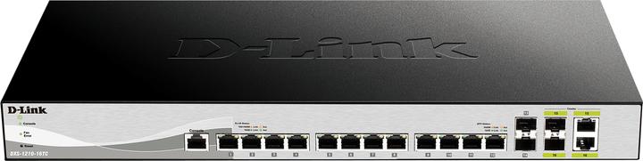 Immagine prodotto D-Link Switch 12XG 4SFP+ 8x10G 4xSFP gestito (16 Porti)