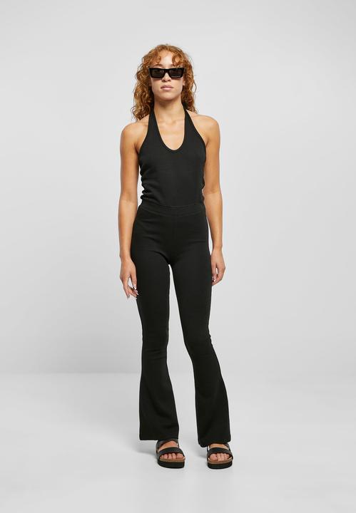 Actual product image Urban Classics Ladies stretch interlock halterneck jumpsuit - 71405 (XL)