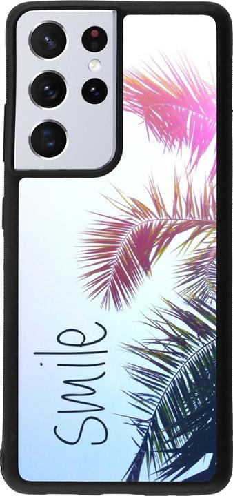 Immagine prodotto PhoneLook Copertura in silicone nero Smile 05 (Samsung Galaxy S21 Ultra 5G)