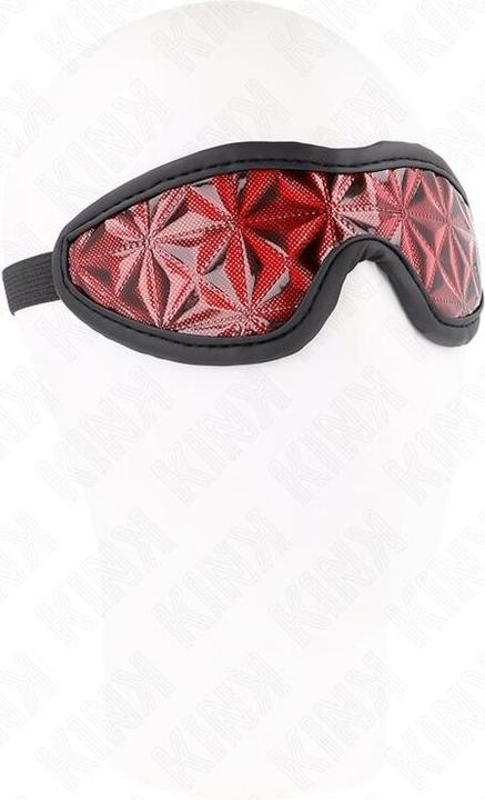 Pipedream Kink - Rotes Rautenmuster Stirnband 20.5 X 6 Cm