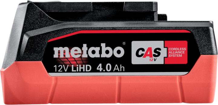 Image du produit Metabo Lot de batteries 2x LiHD Pack de batteries 12 V 4,0 Ah / 4000 mAh Li-Ion avec indicateur de charge (12 V)