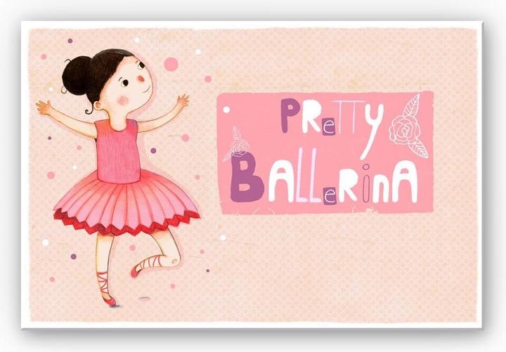 Produktbild Trenddeko Loske - Pretty Ballerina (100 x 70 cm)
