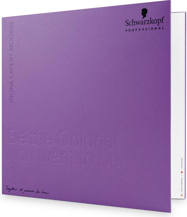 Actual product image Schwarzkopf SchwarzkopfIGORAExpertMousseColor Card