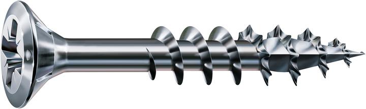 Image du produit Spax FEX H Vis pour ferrures 4.0x 40 PZ 2 acier argenté pour fixations en bois (1000 Vis par pièce)